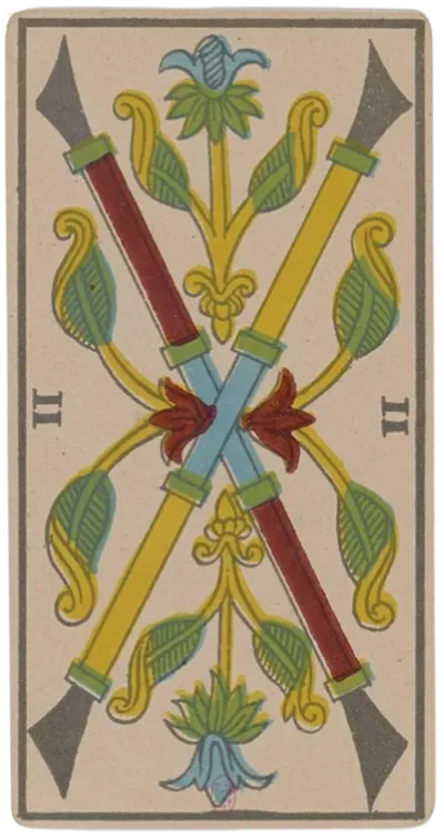 Deux de Bâtons