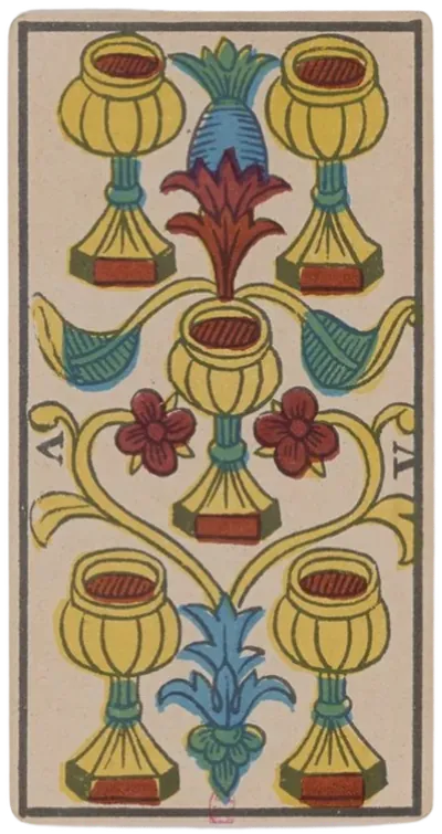 Cinq de Coupes
