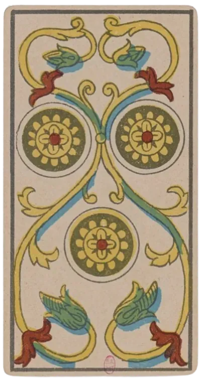 Trois de Deniers