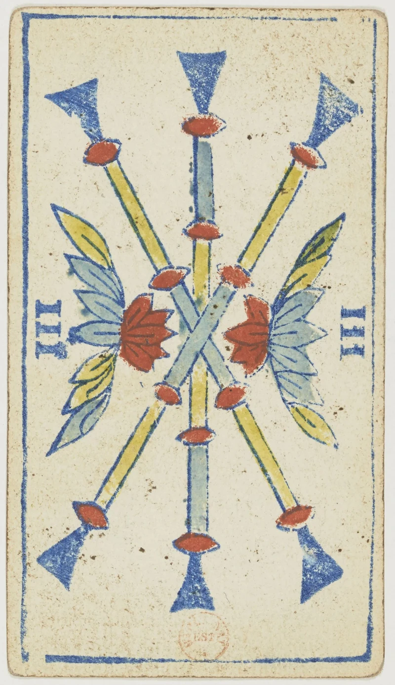 Tre di Bastoni