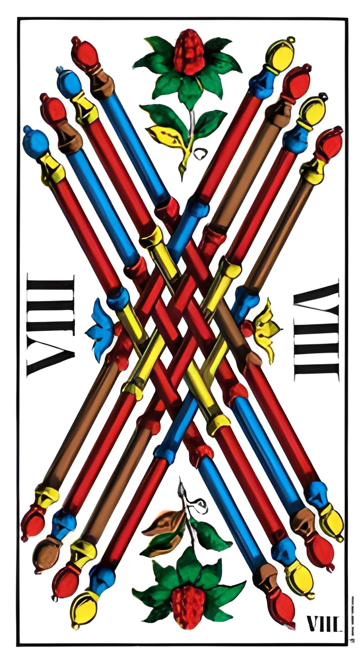 Eight of Wands