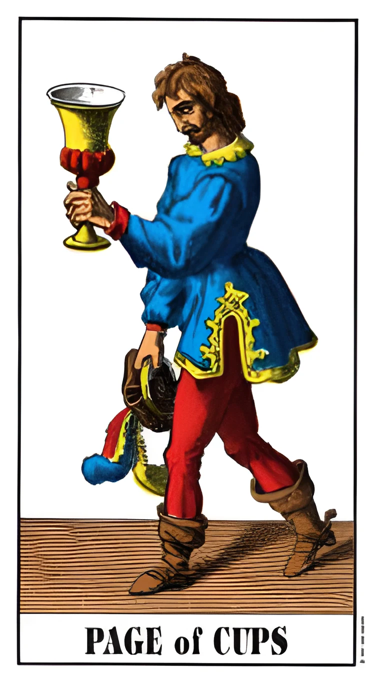 Page of Cups