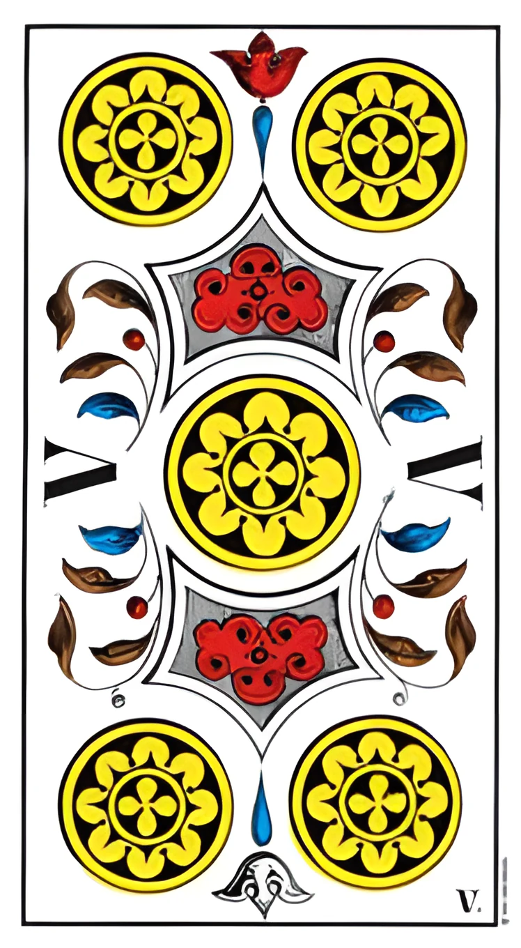Five of Pentacles